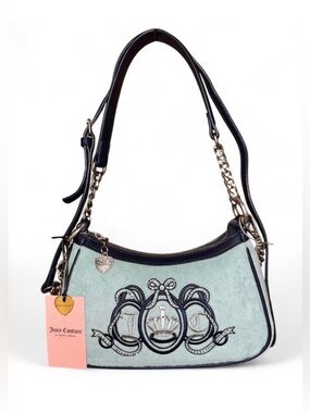 Juicy Couture Juicy Lovers Club Shoulder Bag Blue